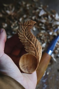 Image 1 of Fern Leaf Scoop ~