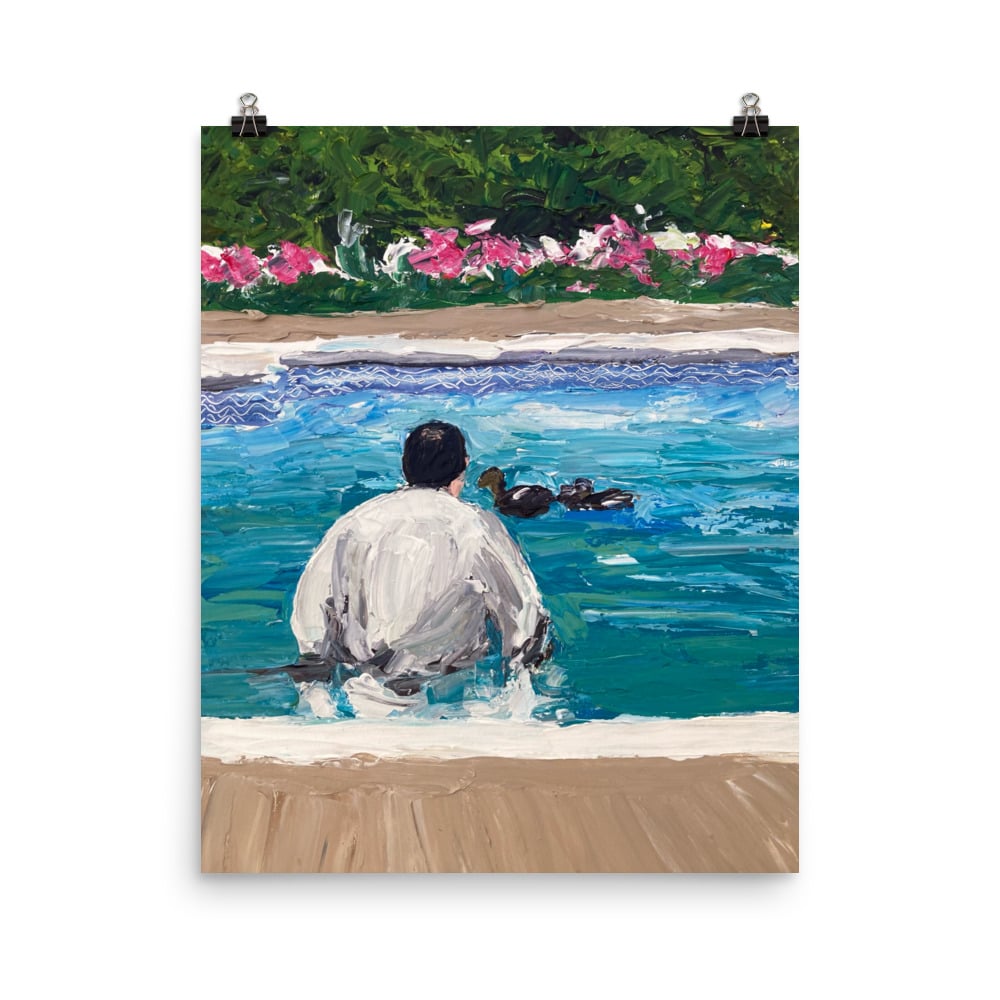 Image of Tony and the ducks (prints)