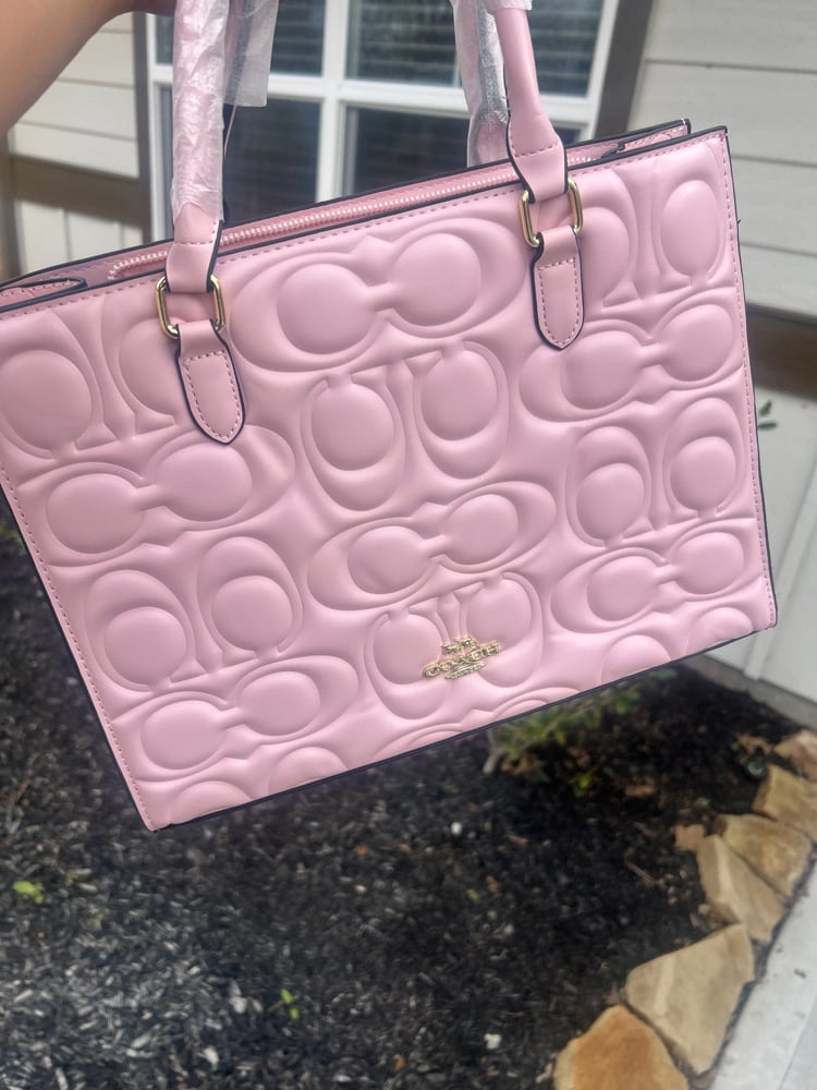 Pink Coach Maggie Tote 