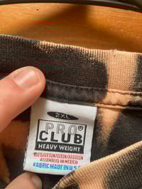 Image 3 of 'Burning III' Screenprinted Bleached Tee Oneshot