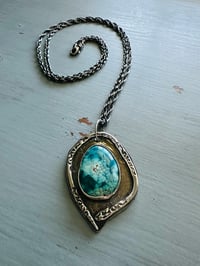 Image 7 of Sierra Nevada turquoise talisman necklace