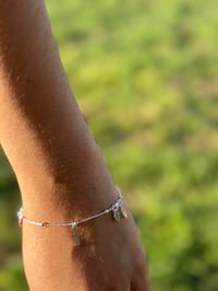 Image 4 of Sterling silver ✝️ bracelet 