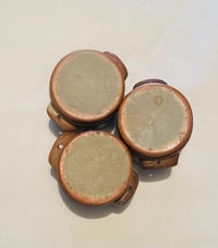 Image 1 of little stoneware pots (x3)