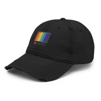 Image 9 of I Love LGTVHD+ Distressed Dad hat