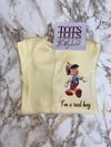 Hand Dyed Pinocchio Sleepsuit