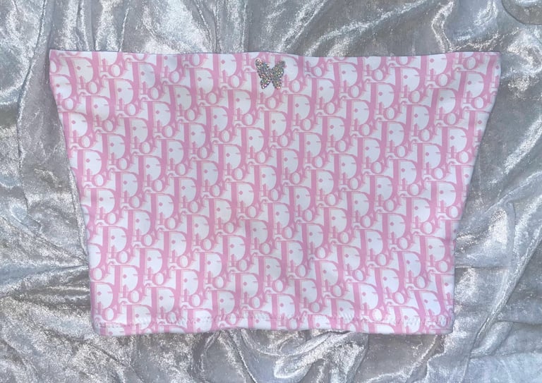 ᵈⁱᵒʳᵈⁱᵒʳ𐀔 pink tube top Image 3