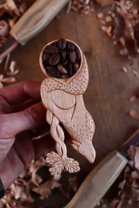 Image 7 of Wolf and Entwined Oak Tree~ Coffee Scoop 
