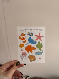 Image 2 of Feesh Friends Prints and Stickers 
