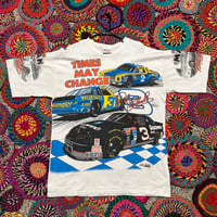 Image 2 of 1996 Dale Earnhardt "Times May Change" AOP Size XL 25.5x32 (Fits XXL)