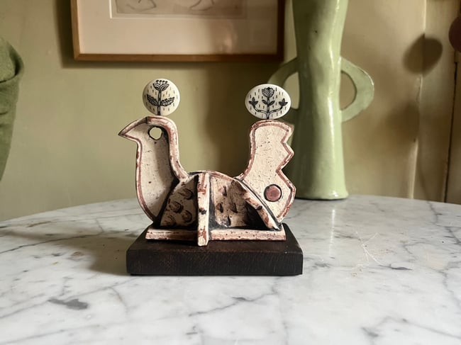  LARGE SUN BIRD SCULPTURE