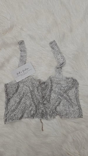 Image of Dahlia Rhinestone Top