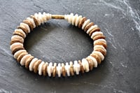 Image 2 of Saba Ostrich Egg-Shell Bracelet