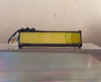 Image 2 of 🔮 Marblescope -4” Yellow-  Handmade Stained Glass Kaleidoscope 🌈