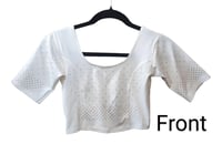 Image 2 of Heena_Premium Quality Stonework Stretchable Blouse 