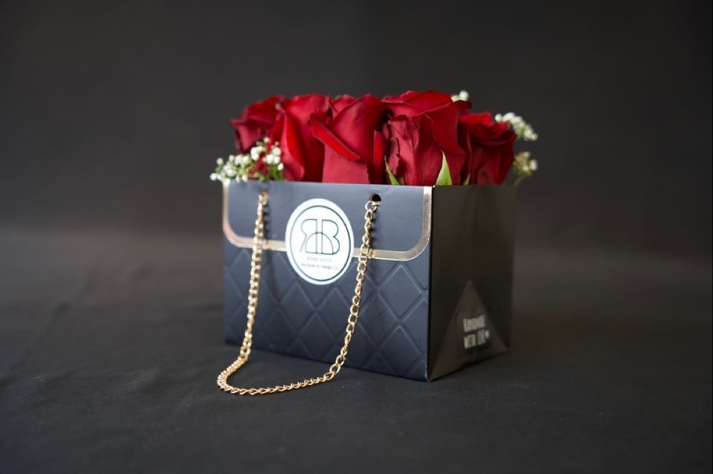 Image of Premade Fresh Cut Purse Bouquets