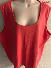 Image 6 of New 3X Drapers & Damon’s Sleeveless top #842*8