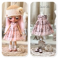 Image 1 of handmade blythe doll winnie dress