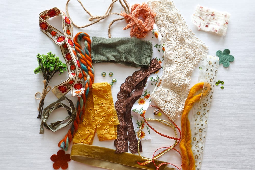 Image of GOLDEN MOSS- SCRAP PACK