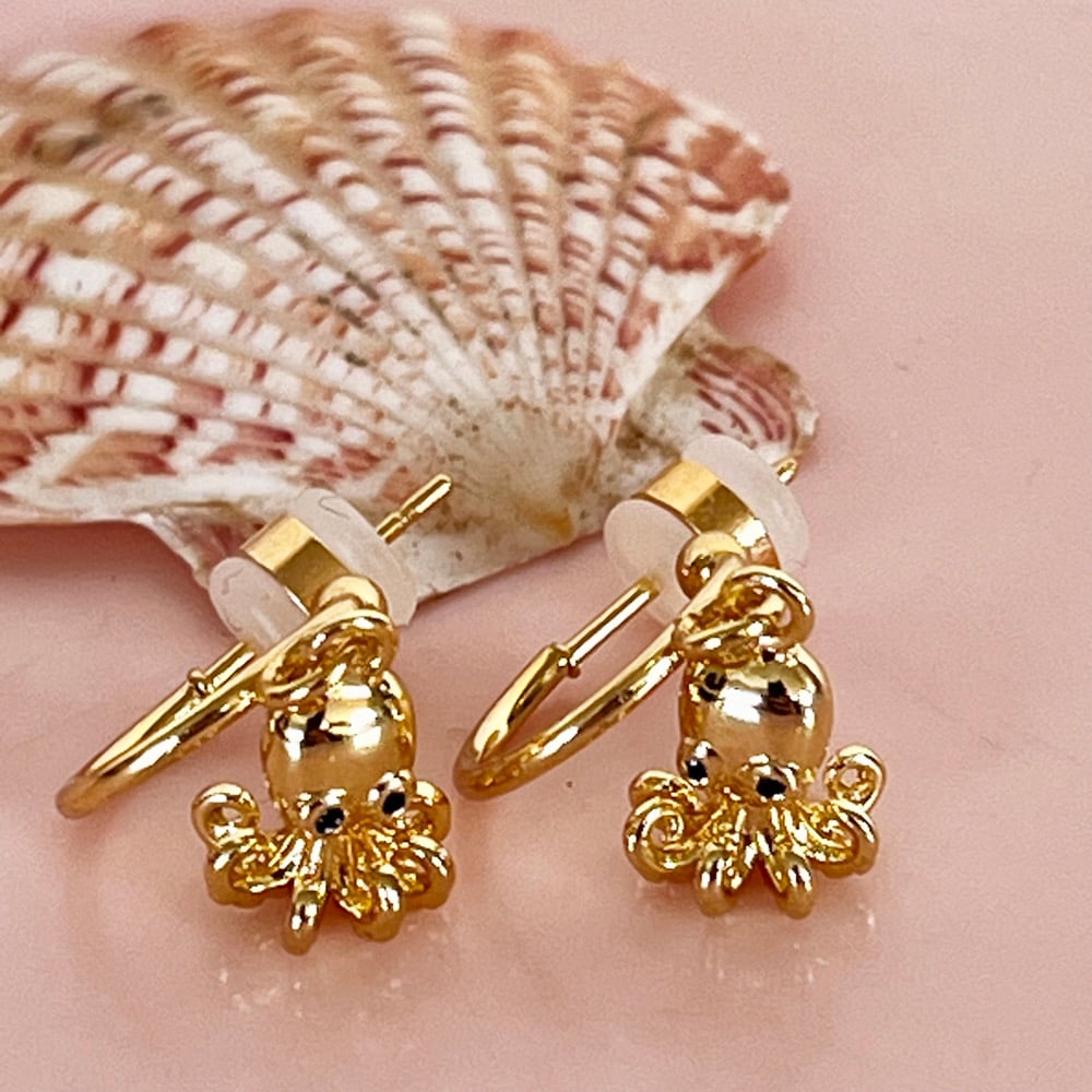 Image of Little Octopus Half Hoops