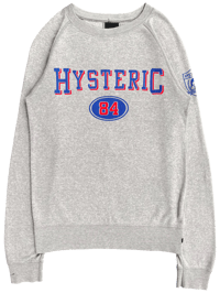Image 1 of 90's Hysteric Glamour Collegiate Crewneck - S