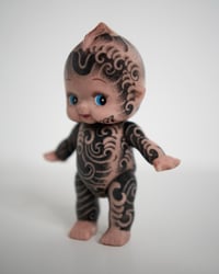 Image 3 of Kewpie bodysuit free machine tattooed 