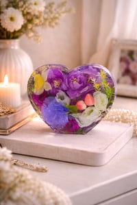 Image 5 of The Forever Bloom Heart Keepsake 