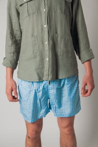 Image 2 of Traje de baño azul de flores
