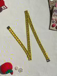 Image 3 of Tape measure necklace Yellow