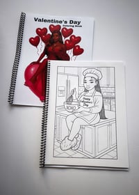 Image 3 of Valentine’s Day Coloring book 22page