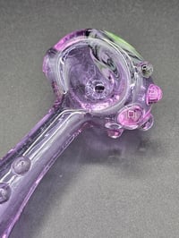 Image 6 of Purple UV Reactive Wig Wag Pipe 