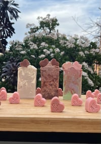 Image 1 of Love Language Trio 🩷🤎🤍