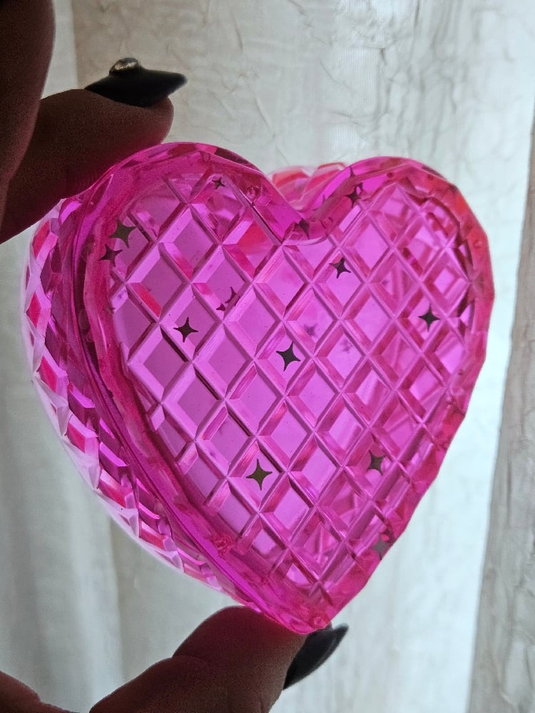 Image of Neon Pink Heart Box 3