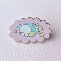 Image 1 of Sleepy Bohug Hard Enamel Pin