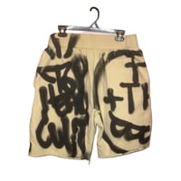 Image 3 of Spray Bombed Champion Shorts