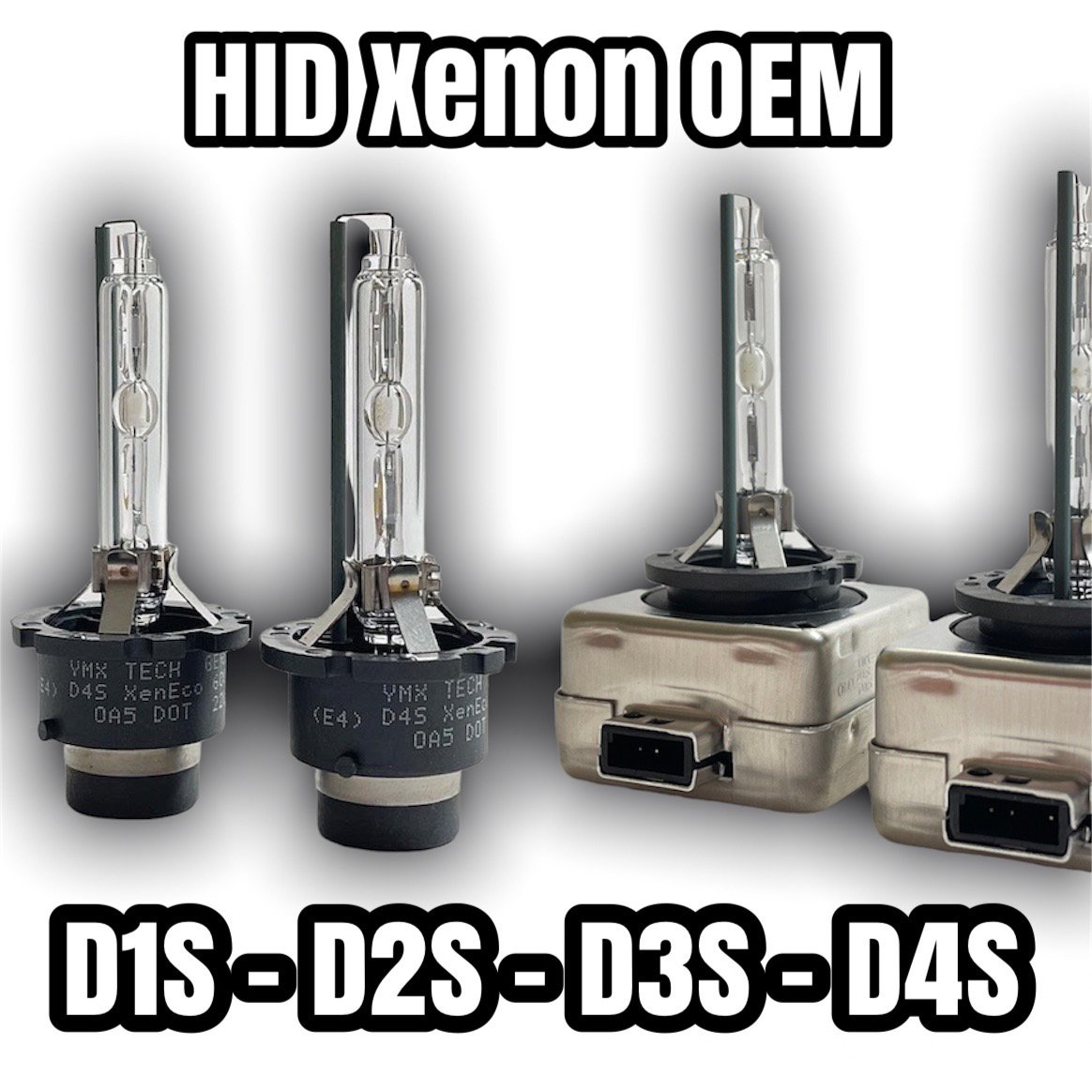 D2S Xenon Headlight Bulbs (Pair)