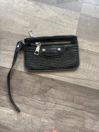 Image 1 of Leather wristlet 