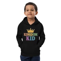 Image 2 of I Can I Am Kingdom Kid Be The Light Kids eco hoodie