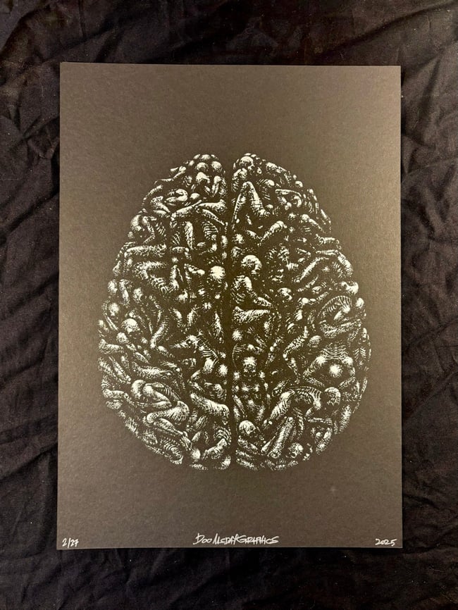 Brain Dead (black silver)