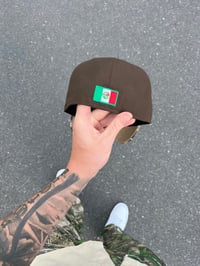 Image 3 of REAL TREE BRIM BROWN MEXICO CUSTOM FITTED CAP 