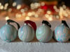 Marbled Ornaments - Yuletide