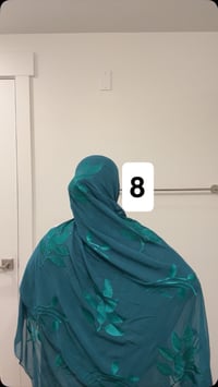 Image 9 of VIP Rihana Glitter Large hijabs 