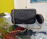 Image 1 of Signature Strap Flap Bag 