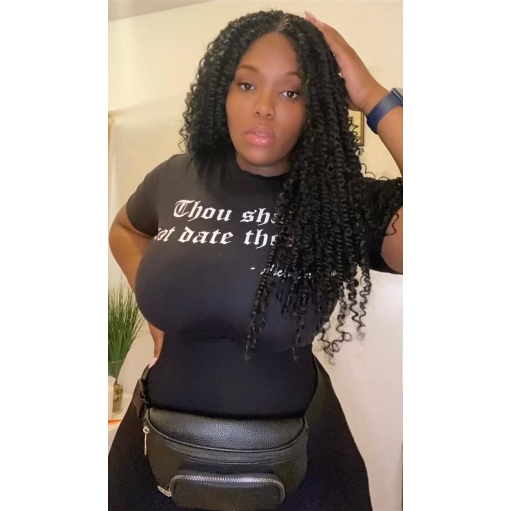 Image of Thou shall not date the poor T-shirts
