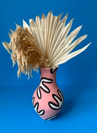 Image 1 of Small pink vase