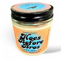 Image 3 of Hoes Before Bros Candle