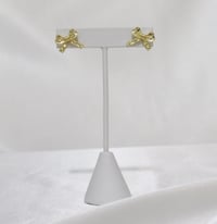 Image 2 of Emma Bow Earrings 