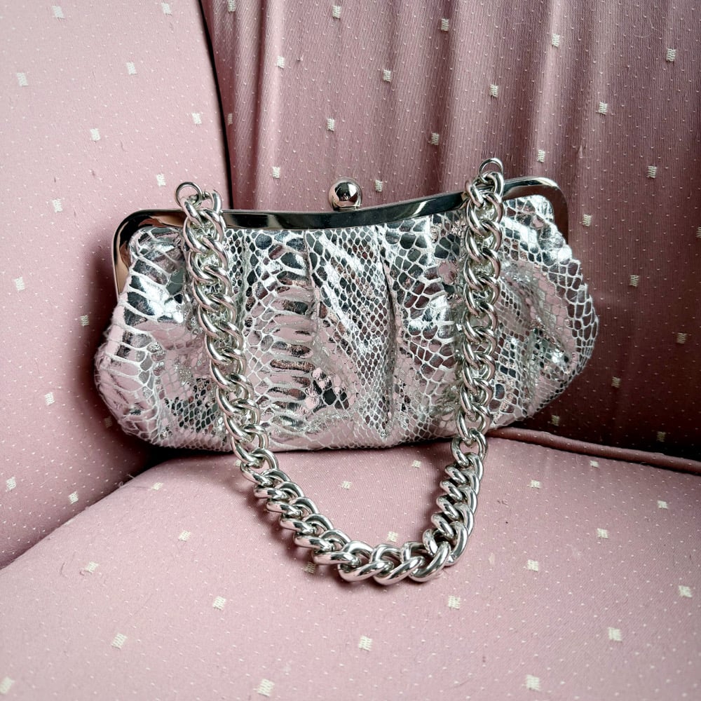 Image of Chrome Clutch Bag