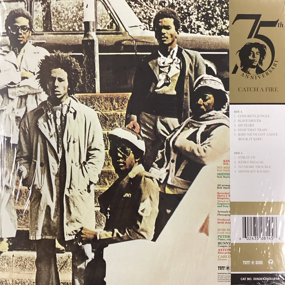 Bob Marley & The Wailers - Catch A Fire 