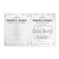 Image 11 of Inkwell Gothic Calligraphy Learning Manual