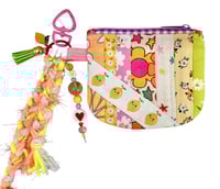Image 1 of Clip on Bag Charm Pouch - lemons